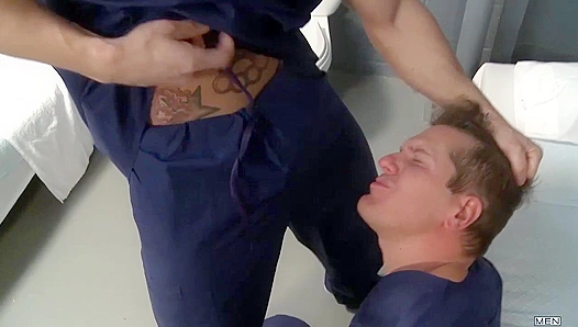 Steamy Encounter Behind Bars: Phenix Saint Sparks Wild Lust With Parker London – XXX