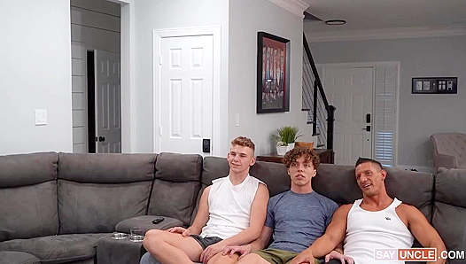 Jaxon Pierce Surrenders to Stepmoms Charm on Sofa – Taboo Nights