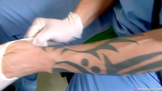 Doctors Orders: Rod Daily Tyler Torro Get Naked in Steamy Exam Room Encounter –