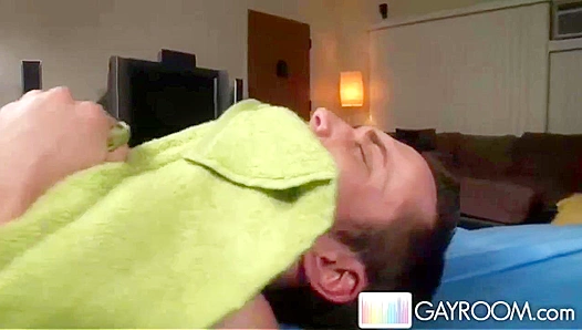 Oiled Up Tight: Brice Carson Gets Pounded Deep Hard – GayXXX Action