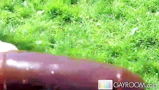 Fooled by a Giant Black dildo! Dylan Roberts wild prank turns into hot gay action – XXX