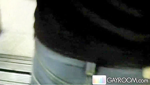 Adam Russo Loses Control in Elevator — Steamy Bareback Hookup – XXXGayRide