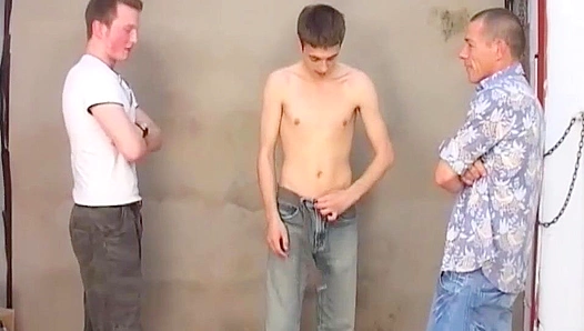 Naughty Twinks Pleasing Their Master – Nathan Douglas Hot Discipline Scene – GayXXX