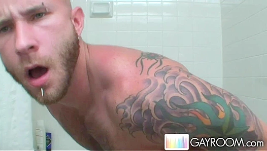 Drake Jaden Dominates, Riding a Double Dick Toy Deep In His Tight Hole – GayXXX