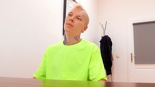Blond Tattooed Hunk Takes Charge in Steamy Scout Audition – XXXAuditions 18+