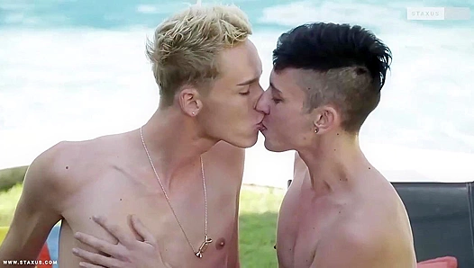 Kris Blent Xavier Sibley Get Wild – Hot Poolside Anal Action – GayXXX
