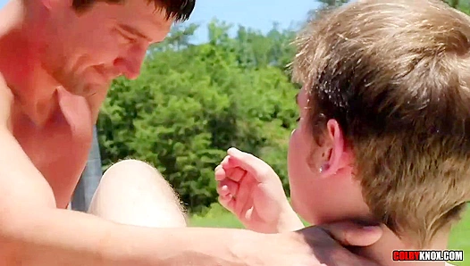 Outdoor Fire: Colby Knox Takes Wild, Raw Ass Action – 18+
