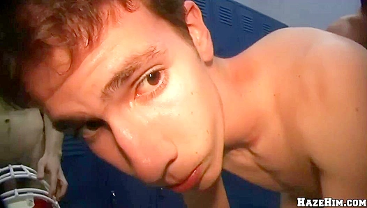 Starving for Cum? These Jocks Dive Face-First into Thick Loads – Locker Room Orgy –