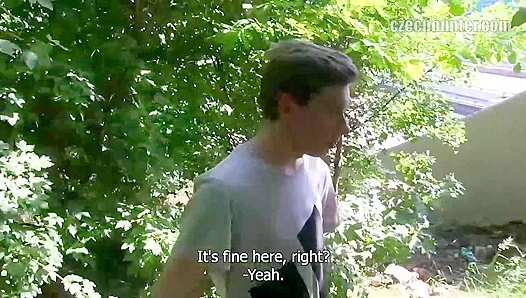 Blond Twink Gets Dirty in Hot Outdoor Gay Action – Steamy Fun 18+