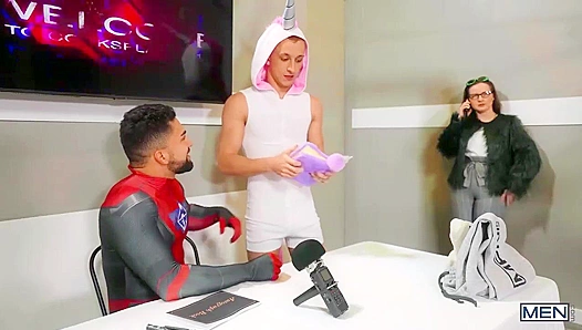 Cocked Up Costume Fun: Felix Fox Takes Nick LAs Thick Shaft – Exclusive GAY Scene