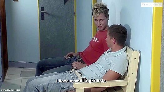 Marco Bon Takes Control in Hot Gay Three-Way Steambath Action – GayXXX