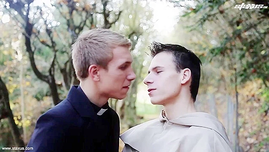 Casey Sven Takes Monks Massive Cock Deep – Unfiltered Anal Bliss – GayXXX