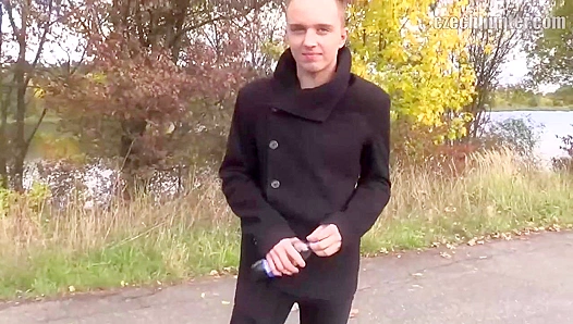 Timid Twink Explores Passion Under Open Sky, Fucks Hard Inside – XXX Gay