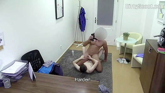 First-Time Fire: Innocent Guy Gets Anal Broken In Hard – CastingHell 18+
