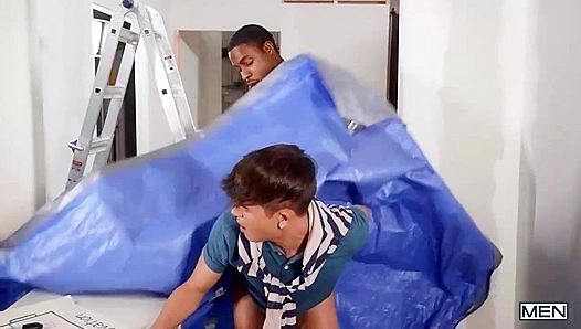 Thirsty for More: Andy Taylor Gags on Dom DeAngelos Thick Load – GayPornX 18+