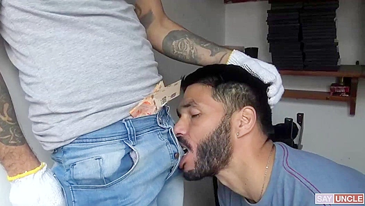 Muscular Latino Gets Stuffed With Massive Cock – Steamy Anal Ride – HotPassion 18+