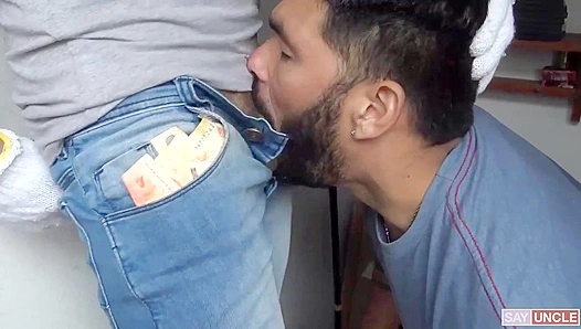 Muscular Latino Gets Stuffed With Massive Cock – Steamy Anal Ride – HotPassion 18+