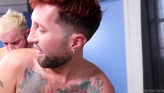 Steamy Showdown: Jayden Woods Rex Rego Heat Up the Shower – Hot Dudes Over 30