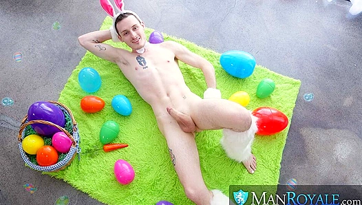 Easter Fever: Josh Cannon AJ Sloan Ride Wild Bunny Sex – Hot Gay Action