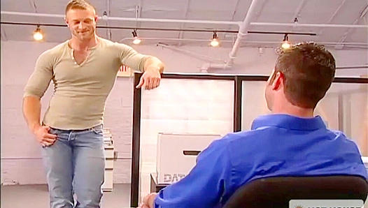 Paul Wagner Berke Banks Ignite Office Lust in Hot Gay Encounter – TinyGays 18+