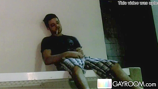 Kryz Perezs Steamy Public Tease Turns into Hot Solo Action – GayXXX