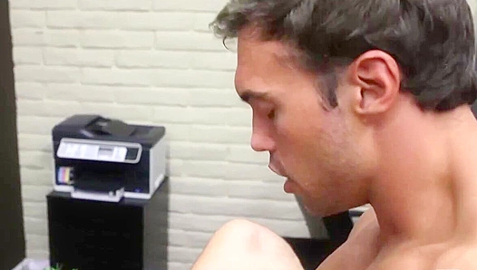 Steamy Office Encounter: Rocco Reeds Hot Rush with Tommy Defendi – 18+