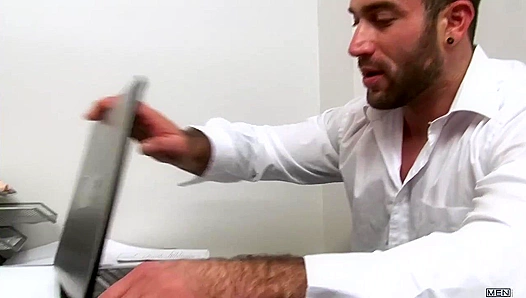 Spencer Reed Jay Roberts Heat Up the Office in Horny Gay Threesome – Xclusive Males