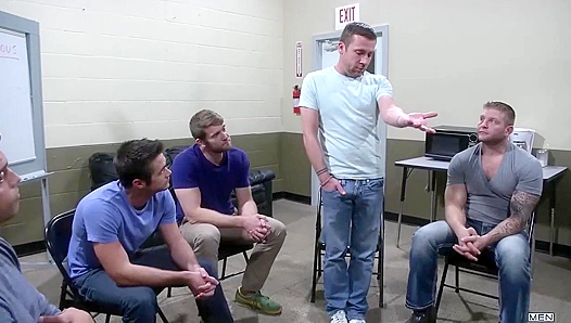 Rocco Reed Colby Jansen Craving Chaos in Epic Gay Orgy – Nonstop Action 18+
