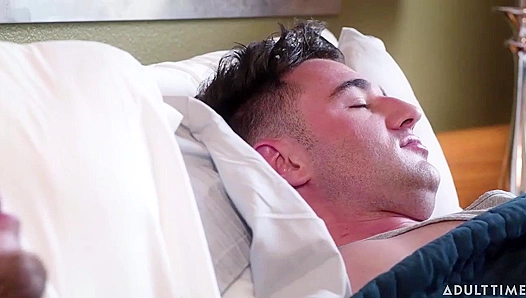 Roman Todd Rides Michael Bostons Bare Dick to Ecstasy – Steamy Gay Clip
