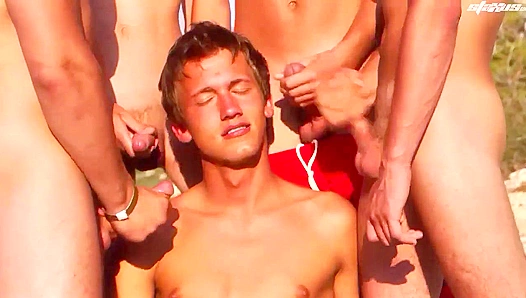 Steamy Beach Blowjobs: Mike Cage, Mathew Ross Matt Loughton Unleashed – 18+