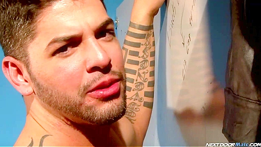 Naughty Neighbor Anthony Russos Steamy Bathroom Fantasy – Hot Solo Action