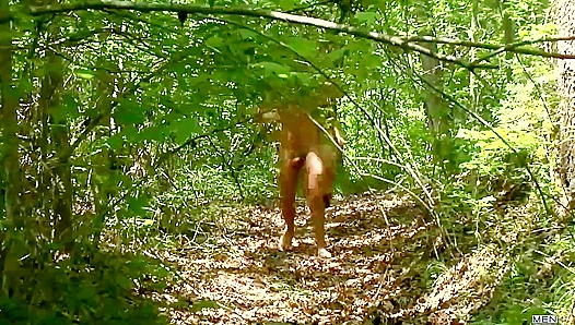 Hiking Buddies Get Horny – Spontaneous Blowjob Bareback Fun on the Trail – TinyGays 18+