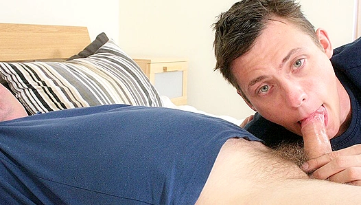 David Harte Takes Evan Zeros Load Like a Pro – Epic Blowjob Finale – GayXXX