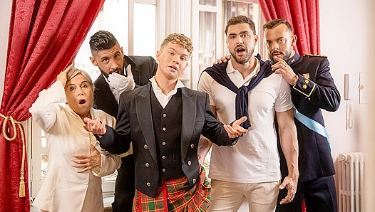 Royally Fucked: Kyle Fox Gags on Dean Youngs Thick Dick – Hot Anal Ride