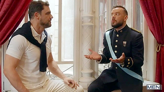 Royally Fucked: Kyle Fox Gags on Dean Youngs Thick Dick – Hot Anal Ride