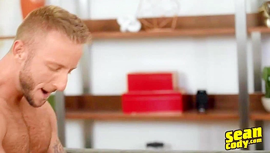 Jason Emre Axel Rockham Fuck Like Animals on the Couch – Steamy Gay Sex