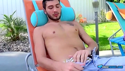 Justin Dean Teases With His Thick Hard-on Through Thin Trunks – NaughtyUndiesFun 18+
