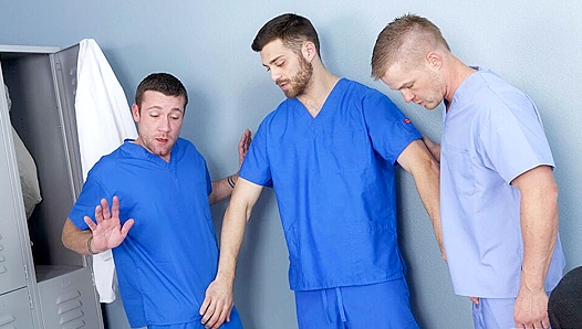 Double Trouble: Tommy Trevor Drill Young Liam Deep – Steamy Gay Exam Gone Wild 18+