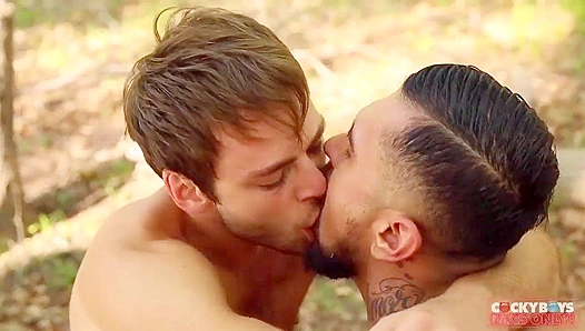 Deep in the Woods: Rough Bareback Ride Between Bear StepDad Twink – 18+
