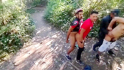 Deep In The Wild: Nonstop Blowjobs Between Horny, Hung Bros – 18+