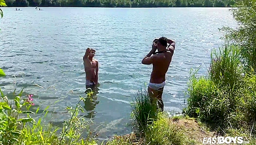 Justin Skyes Steamy Summertime Ride: Raw Passion in the Sunshine – Gay Porn X 18+