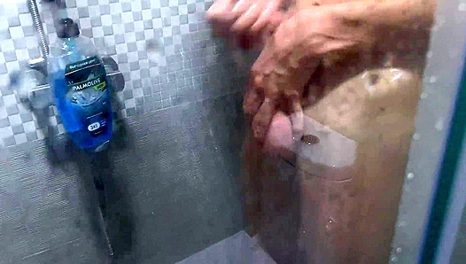 Cute Twink Takes Giant Load in Steamy Shower Finale – 18+
