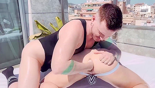 Sunlit Submission: Axel Abysse Fully Fisted by Max Wilde – 18+