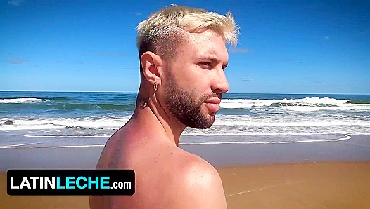 Latin Lovers Heat Up the Shore — Wild Passion Under the Sun – 18+