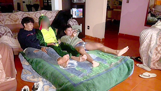 Sleepover Heat Turns Wild: Unprotected Crave for Cream – GayPornXXX 18+