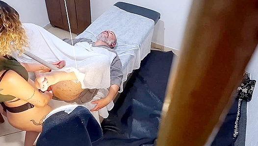 Doctors Exam Turns Hot: Patient Takes Strapped Love After Check-Up – GayPornMD