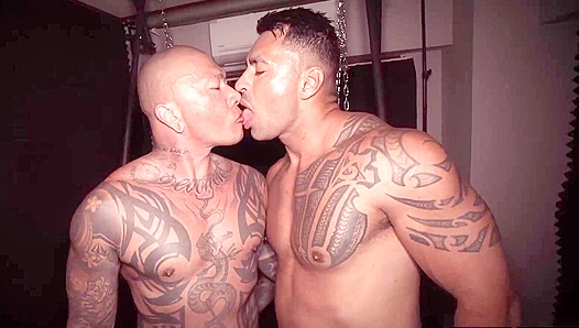 Dominating Depths: Damian Dragon Claims Rikiyas Tight Ass in Hot BDSM Foursome – 18+
