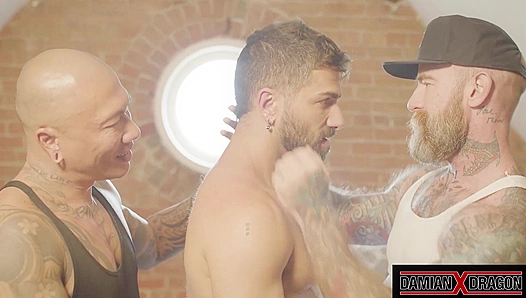 Inked Damien Claims Adams Ass with Filthy Rim Job Raw Power Fucks – TriplePlayHeat