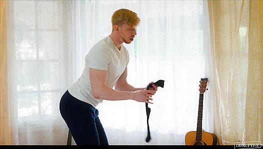 Sensual Self-Fuck: Jesse Craves the Taste of Stepbros Cum-Soaked Socks – HotGayPorn 18+
