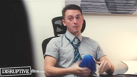 Carter Woods Gets Dominated by Boss in Steamy Bareback Scene – GayPornX 18+
